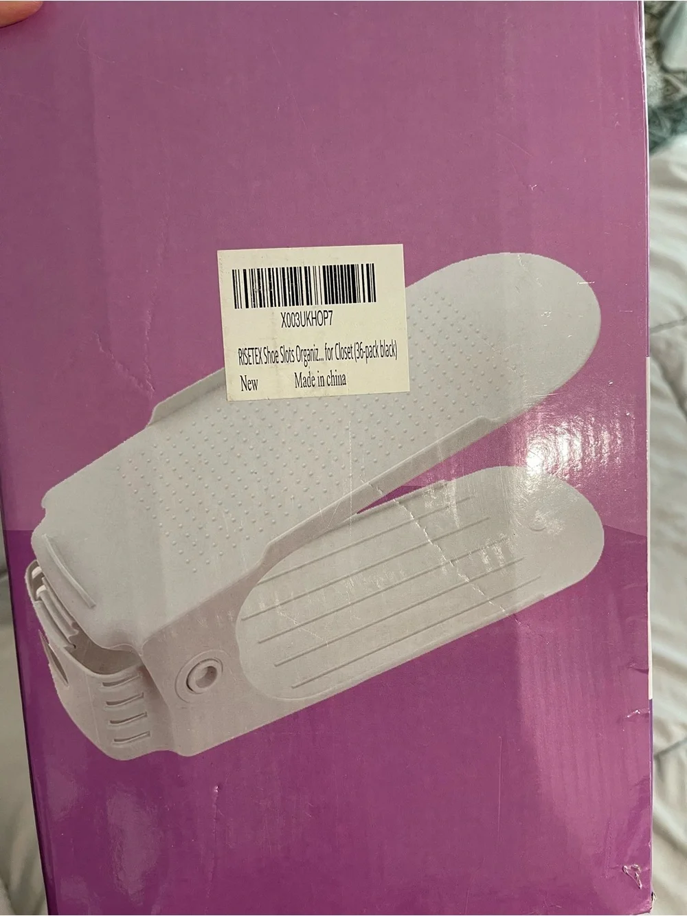 Risetex Adjustable Shoe Organizer